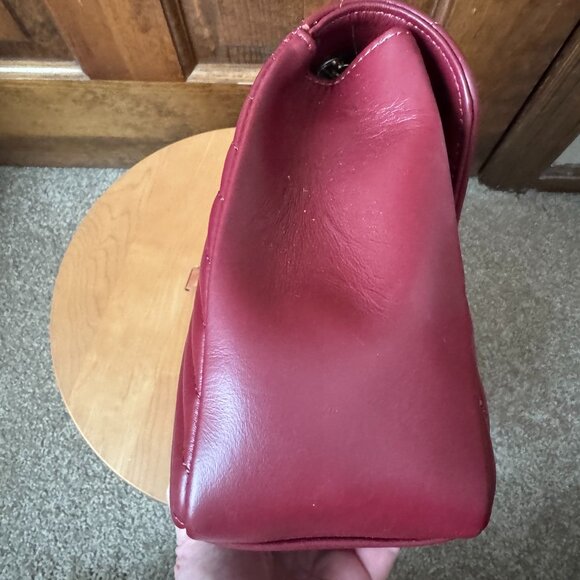 NWT Chiara Ferretti Ruby Leather Shoulder/Crossbody Bag - Picture 10 of 14